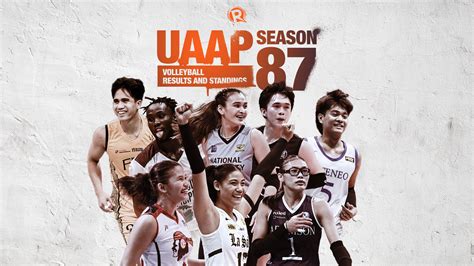 uaap volleyball standing|uaap game today volleyball.